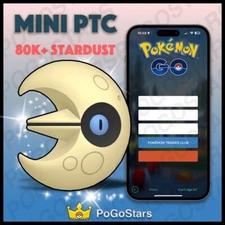 Pokémon PTC Go - Shiny Lunatone - 80K Stardust✨Read Description✨