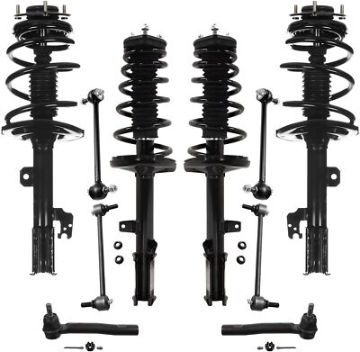 TRQ Front Tie Rod Set Compatible with 2012-2017 Hyundai Accent Kia Rio, Tie Rod Ends - Canada