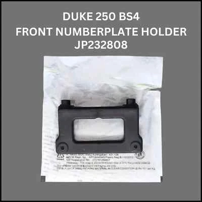 Support De Plaque Numérique Avant Pour KTM DUKE 250 BS4 - Photo 1/4