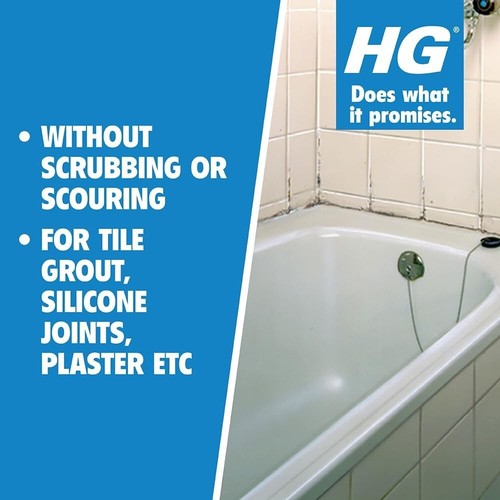 HG Mould Remover Spray, Effective Mould Spray & Mildew Cleaner Mouldy (500ml) - Picture 5 of 8