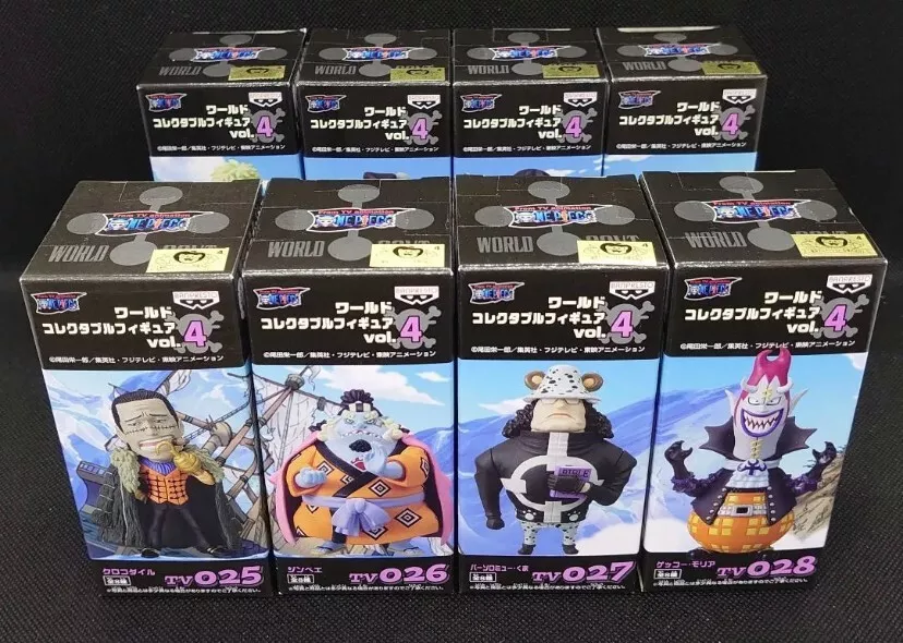 ONE PIECE WCF World Collectable Figure vol.4 Complete set 