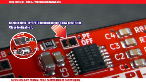 Kit de montaje de motor de PC PI-TG001 Csync RGB región libre Sega Genesis 2 pinout - Imagen 19 de 23