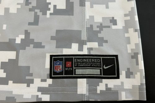 Großes Patrick Mahomes #15 Salute To Service Arctic Camo Trikot Chiefs Elite - Bild 6 von 11