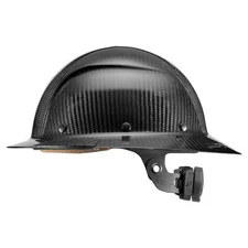 LIFT SAFETY HDC-15KG DAX CARBON FIBER FULL BRIM HARD HAT, BLACK