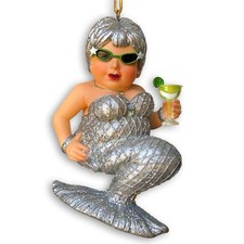 December Diamonds 2008 MARGARITA-SILVER Lady Mermaid 55-90466 Retired