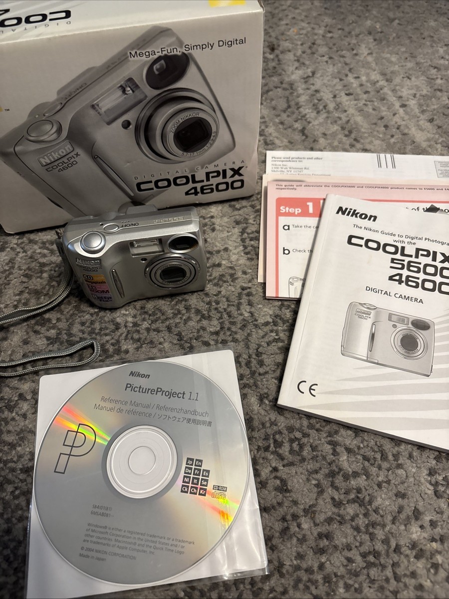 Nikon COOLPIX 4600 シルバー コンパクトデジタルカメラ Amazon.com : Nikon Coolpix 4600 4MP Digital Camera with 3x