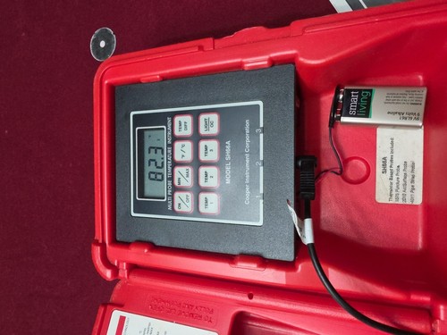 Cooper Atkins SH66A Thermistor Thermometer with LCD Display, Red, -40°F to 300°F - Picture 17 of 20