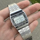 Vintage Timex Chrono Digital Rare Watch L-Cell Stainless Steel With Box