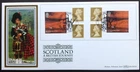 GB Benham 2003 Scotland 6x1st Booklet on First Day Cover, Edinburgh S/H/S