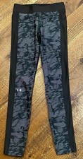 Under Armour Activewear Women compression leggings Black geometric Design SM-P