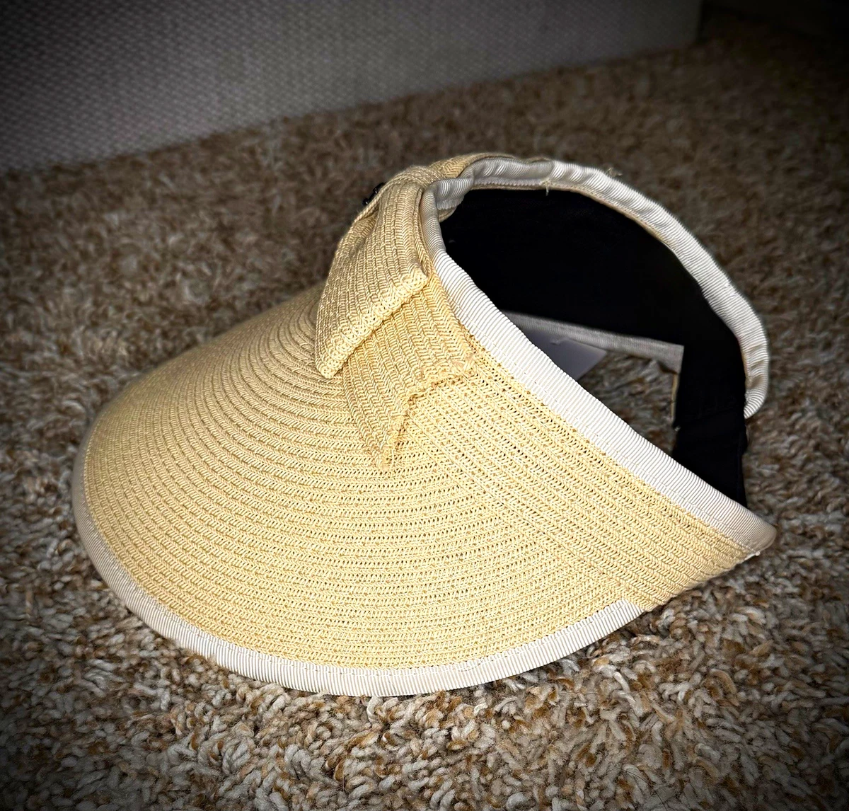Black Straw Hats for Women for sale | eBay
