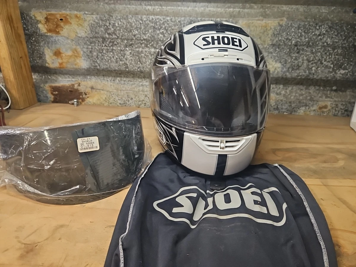 SHOEI X-11 X-Eleven MEDIUM 7 1/8-7 1/4 Full Face Helmet Black