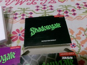 #822 Shadowgate NES CIB with both manual & Hint book RARE COMBINATION