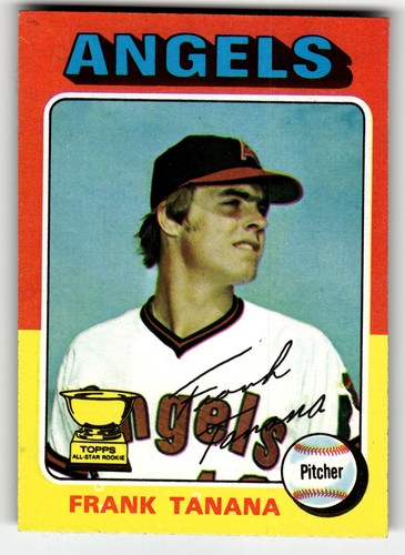 1975 Topps Frank Tanana #16 California Angels HIGH GRADE BEAUTY!