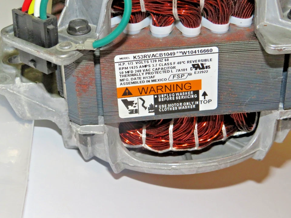 Whirlpool Washer: Drive Motor (W10832724 / W10416660) (P8779) - Image 2 of 4