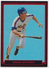 1989 All American Promo Cards #20 Gregg Jefferies New York Mets
