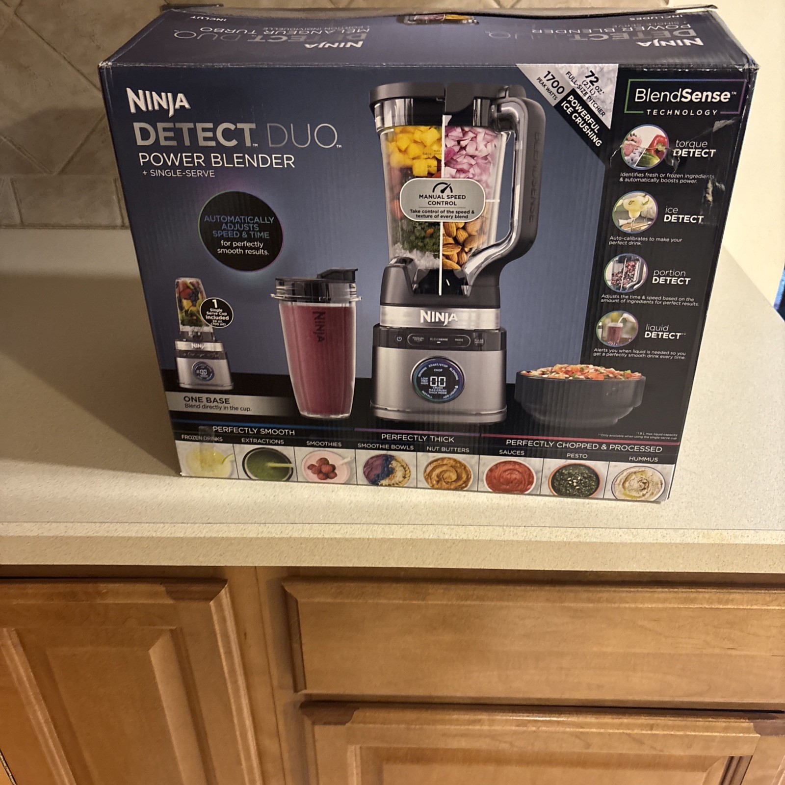 Ninja Detect Duo Power Blender with Single-Serve Set TB300