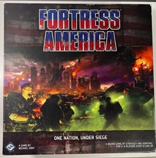 ~Unpunched-Fortress America 2nd Edition Board Game Fantasy Flight Games 2012 FFG