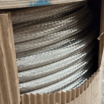 TE Connectivity RAY-101-12.5(100) Tinned Copper Braided Sleeving 328 ft Reel