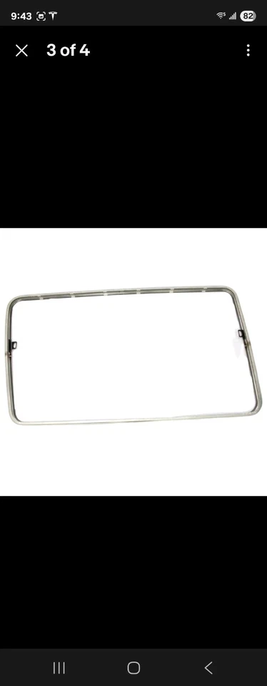 Nuevo cuadro genuino Toyota Land Cruiser subconjunto Ventana cuarto Lh Rh conjunto Japón Foto 3 de 4