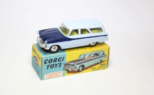 Corgi 424 Ford Zephyr Estate Car In Original Box - Very Good Vintage 1960s