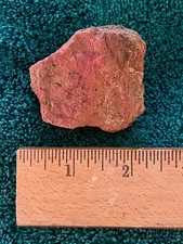 California Cinnabar New Almaden 3.7 oz Rock (Lot #1)!