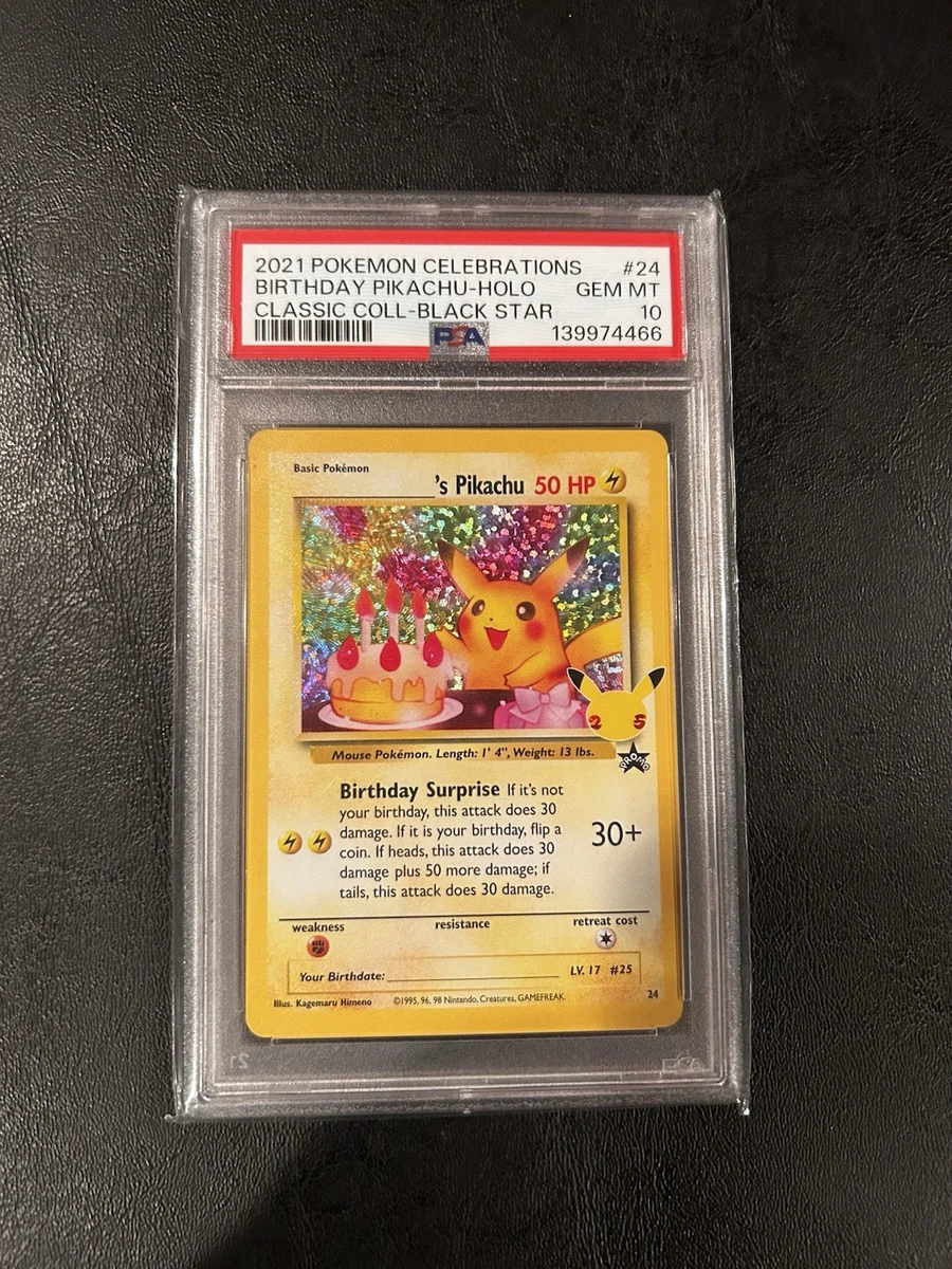 2022 ポケモン ピカチュウ-Holo PSA 10 Pikachu Pokémon TCG Professional Sports Authenticator (PSA) Grade