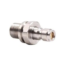 Universal 1/8 NPT Male to 8mm Male Quick-Disconnect Plug Adapter 4500psi High