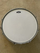 Yamaha KSD-225 14x5.5 Metal Snare Drum + practice pad, sticks, and key