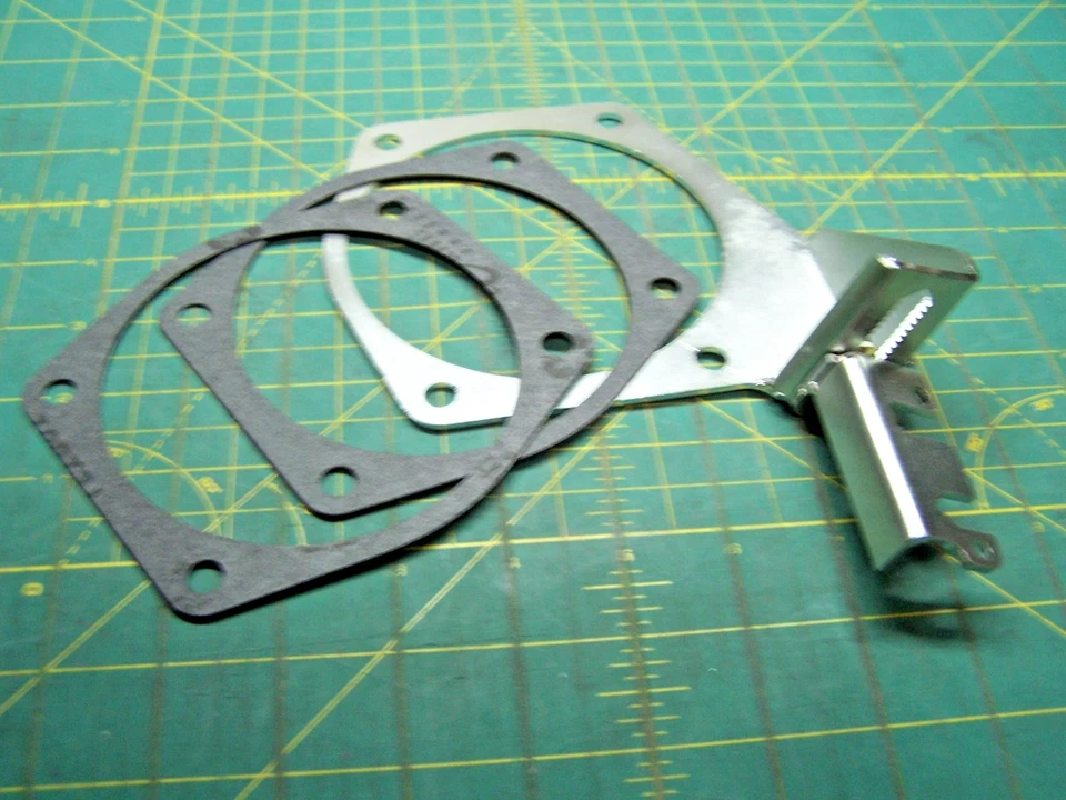 Corpo do acelerador LS 102mm 4 parafusos, suporte do cabo do acelerador, cabo do acelerador, juntas - Imagem 3 de 4