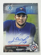 Lourdes Gurriel Jr. 2017 Bowman 1st Auto Chrome Autograph AU DBacks Blue Jays