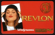 30m Revlon Promo With Cindy Crawford (Walgreens) SEALED Phone Card