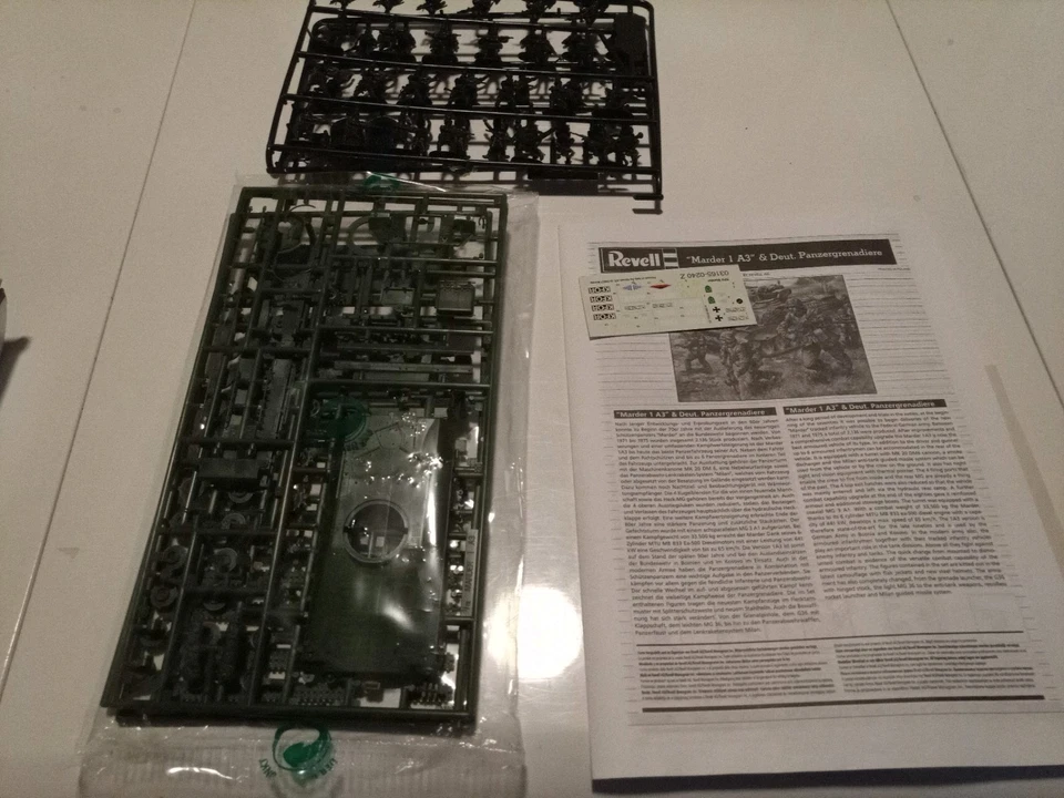 Revell 03165 Marder 1A3 granatiere corazzato 1/72 - completo - Immagine 2 di 2