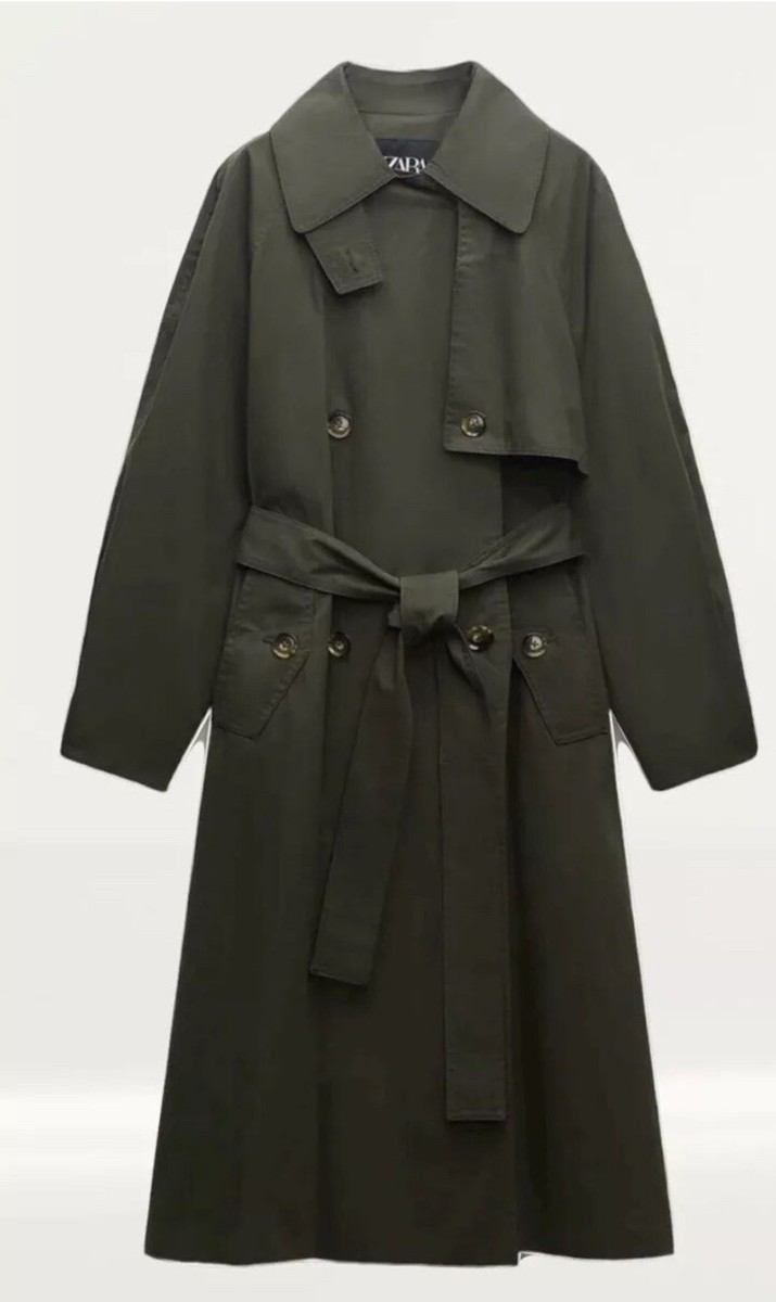 ジャケット・アウター ZARA KHAKI WATER REPELLENT TRENCH COAT WATER REPELLENT TRENCH COAT ZW COLLECTION - Khaki | ZARA Mexico