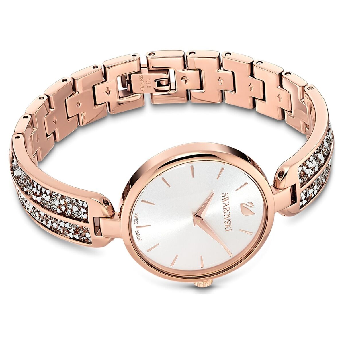 Swarovski Dream Rock watch Swiss Made, Metal bracelet, Rose Swarovski Dream Rock watch Swiss Made, Metal bracelet, Rose