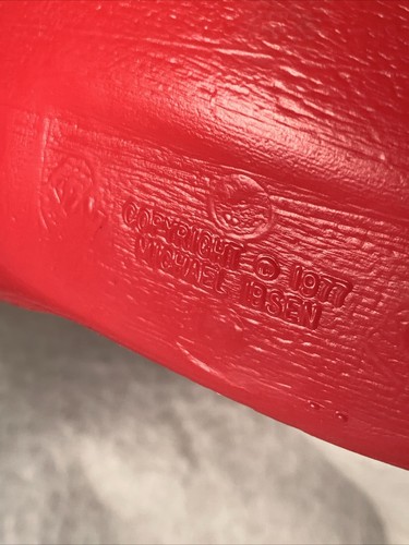 Plastic Vintage 1977 Hoghead Hog Hat Arkansas Razorbacks Support Your Team Mint - Picture 7 of 24