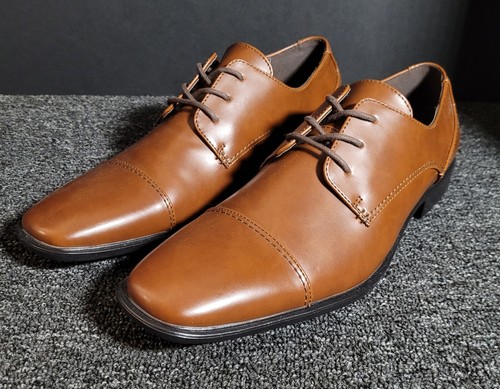 Dress Shoes Size 10.5 Cognac Brown 
