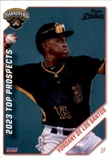 2023 Bradenton Marauders Top Prospects Choice #2 Yordany De Los Santos NM Card