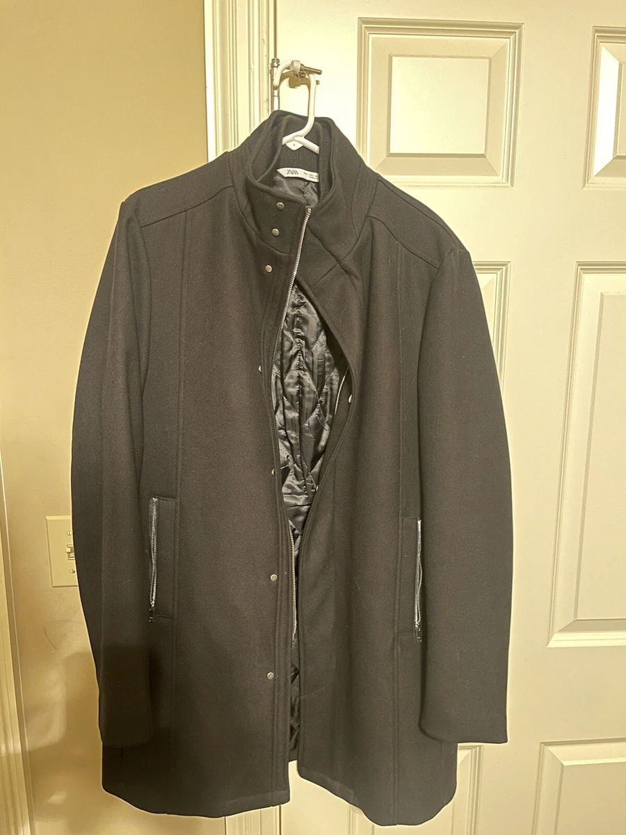 Zara pointed collar coat top