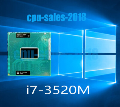 Intel Core i7-3520M 2.9GHz Dual Core 4M SR0MT Socket G2 CPU Processor