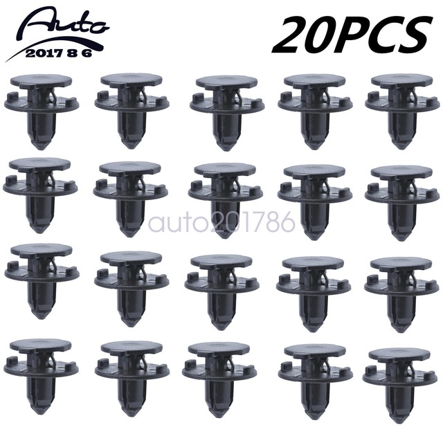 20 Bumper or Splash Shield Push Clip Retainer for Nissan Infiniti 01553