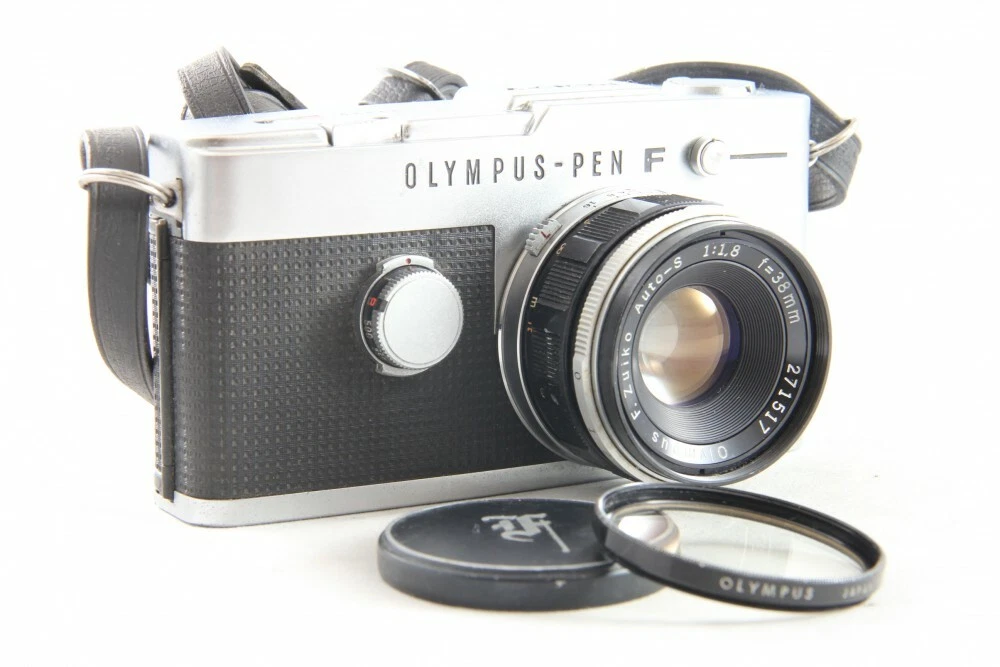Olympus PEN FV Film Camera G.Zuiko Auto-S 38mm F1.8 from Japan #1474
