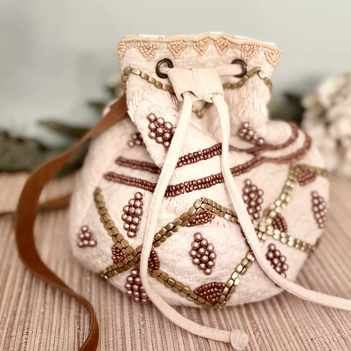 Crossbody drawstring bucket bag cheap