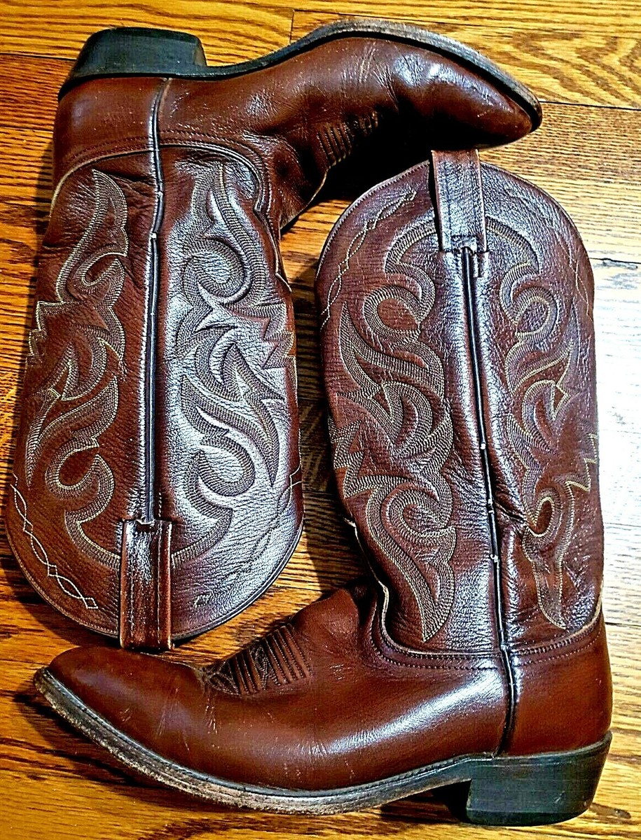 Bottes equitheme cuir grainé taille 38 mollet S