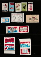 Latvia Misc Labels