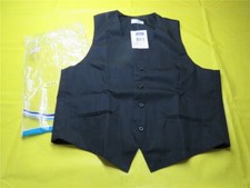 Leiber Weste unisex Kellner - Gr. L - schwarz - Arbeitsbekleidung