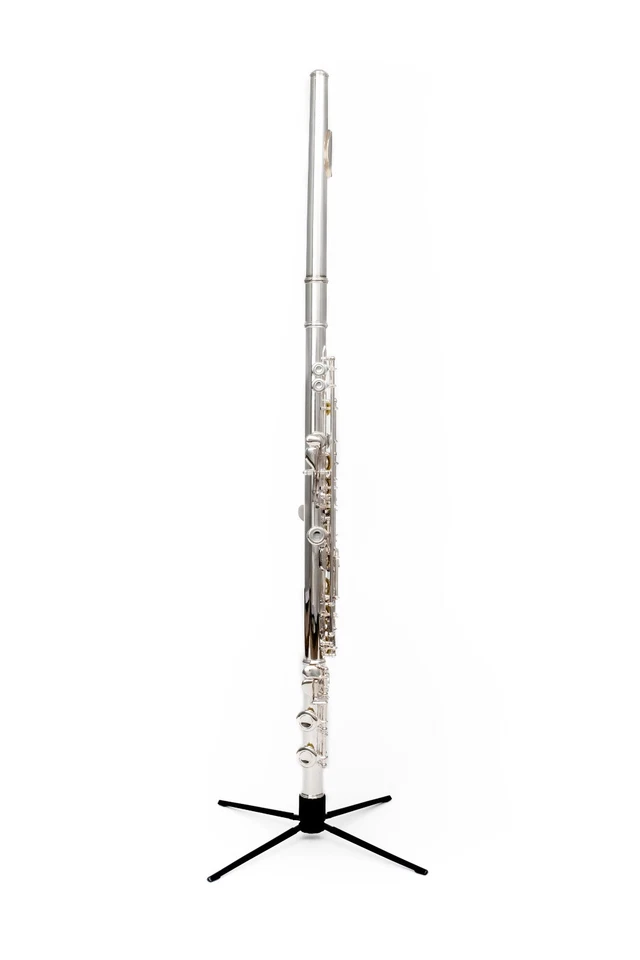 Flute Wisemann DFL-395, C key, 16hole, silver plated finish, with canvas case — 第 4/4 张图片