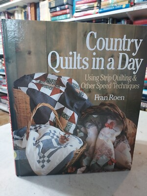 #ad #ad Country Quilts in a Day :Using Strip Quilting amp; Other Speed Tech. 1991HC BL1D $6.81