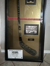 Vegas Golden Knights hockey stick Signed By Entire Team 3rd Season  Rare. 