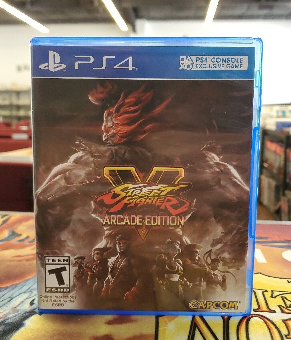 Street Fighter V: Arcade, Capcom - PlayStation 4 